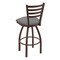 Holland Bar Stool Co 30" Swivel Bar Stool, Bronze Finish, Graph Seat 41030BZ020 - alternate 3